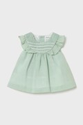 Mayoral Newborn sukienka niemowlęca kolor turkusowy mini rozkloszowana 1884