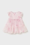 Сукня для немовлят Mayoral Newborn колір рожевий mini розкльошена 1890