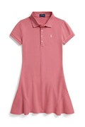 Polo Ralph Lauren sukienka dziecięca kolor różowy mini rozkloszowana 313934962503