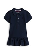 Tommy Hilfiger ljetna haljina od pamuka mornarsko plava bez uzorka KN0KN02356
