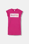 Guess sukienka dziecięca kolor różowy mini prosta J6GK05 KAE24