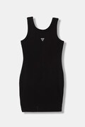 Guess sukienka dziecięca kolor czarny mini prosta J6GK30 J1314