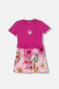 Guess sukienka dziecięca kolor różowy mini rozkloszowana K6GK01 K6YW4