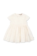Konges Sløjd φόρεμα βαμβακερό PACEY DRESS GOTS μπεζ φλοράλ KS105510