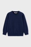 Παιδικό βαμβακερό πουλόβερ Mayoral χρώμα: ναυτικό μπλε, 311