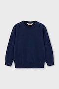 Παιδικό βαμβακερό πουλόβερ Mayoral χρώμα: ναυτικό μπλε, 311