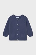 Παιδική βαμβακερή ζακέτα Mayoral χρώμα: ναυτικό μπλε, 1311