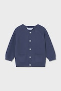 Παιδική βαμβακερή ζακέτα Mayoral χρώμα: ναυτικό μπλε, 1311