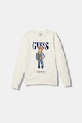 Guess sweter dziecięcy kolor biały L6RR04 Z2ZK2