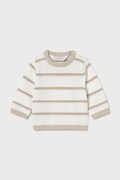 Mayoral Newborn sweter bawełniany dziecięcy kolor beżowy 1302