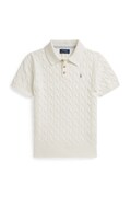 Polo Ralph Lauren sweter dziecięcy bawełniany biały 323962923504