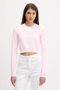 Tommy Jeans sweter damski kolor różowy lekki DW0DW22028