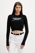 Tommy Jeans sweter damski kolor czarny lekki DW0DW22028
