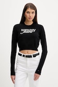Tommy Jeans sweter damski kolor czarny lekki DW0DW22028