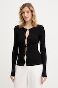 Guess kardigán STELLA fekete, könnyű, W6RR35 Z0132