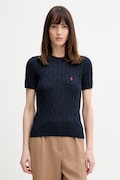 Polo Ralph Lauren sweter bawełniany damski kolor granatowy 211971873