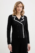 Kardigan Karl Lagerfeld dámský, černá barva, B1W18004