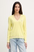 Liu Jo sweter damski kolor żółty lekki TA6068 MS49I