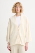 American Vintage kardigan z dodatkiem wełny damski kolor beżowy DAM19F