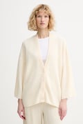 American Vintage kardigan z dodatkiem wełny damski kolor beżowy DAM19F