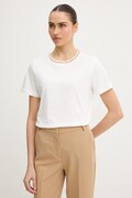 Luisa Spagnoli t-shirt bawełniany Balearica damski kolor biały 543152