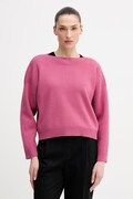 United Colors of Benetton sweter z domieszką wełny damski kolor różowy lekki 10ICD10GC