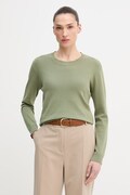 Bavlněný svetr United Colors of Benetton dámský, zelená barva, 1C19D10FV