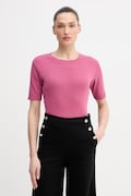 Памучна тениска United Colors of Benetton дамска в розово 1C19D10G2
