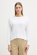 United Colors of Benetton sweter damski bawełniany biały 1C19D10FU