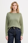 United Colors of Benetton sweter damski bawełniany zielony 1C19D10FU