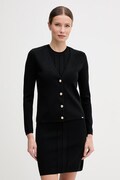 Gaudi kardigan damski z wiskozą czarny 611FD53008