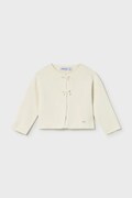 Dječji pamučni kardigan Mayoral boja: bež, 1307