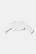 Mayoral Newborn kardigan niemowlęcy kolor biały lekki 318