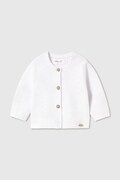 Mayoral Newborn kardigan niemowlęcy kolor biały 1305