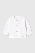 Mayoral Newborn kardigan niemowlęcy kolor biały 1305