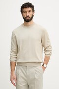 BOSS светр чоловічий бавовняний Upacas-L бежевий 50556344