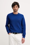 Tommy Hilfiger sweter bawełniany męski kolor niebieski lekki MW0MW41643