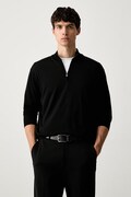 Paul&Shark sweter męski wełniany czarny 99311035