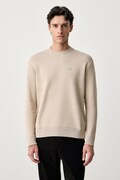 United Colors of Benetton pulover pentru bărbați din bumbac bej 1UAEU10B6