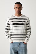 Tommy Hilfiger sweter męski bawełniany beżowy MW0MW39999