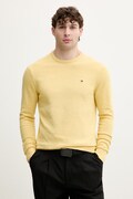 Tommy Hilfiger sweter męski bawełniany żółty MW0MW39999