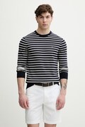 Tommy Hilfiger pulover za muškarce od pamuka mornarsko plavi MW0MW39999