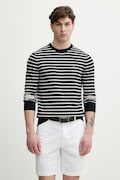 Tommy Hilfiger pulover bărbătesc din bumbac bleumarin MW0MW39999