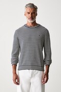 Tommy Hilfiger пуловер мъжки от памук тъмносин MW0MW42799