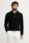Tommy Hilfiger svetr pánský bavlněný černý MW0MW42916