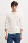 Tommy Jeans sweter męski bawełniany biały DM0DM22853