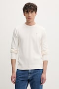 Tommy Jeans sweter męski bawełniany biały DM0DM22853