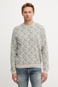 Armani Exchange sweter męski bawełniany beżowy XM002441 AF22252