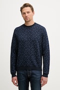 Armani Exchange sweter męski bawełniany granatowy XM002441 AF22252