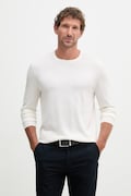 Tommy Hilfiger sweter męski z bawełną NEW YORK beżowy MW0MW41820